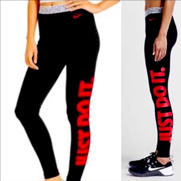 nike pro just do it leggings